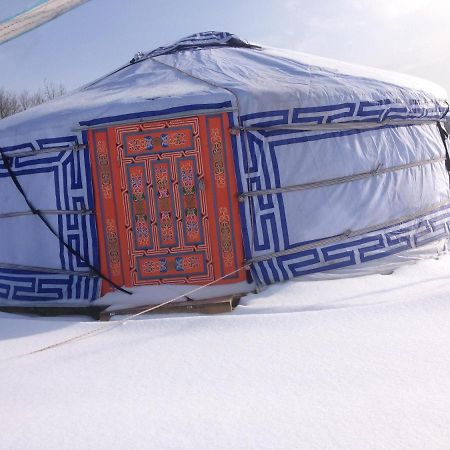 Yourte Mongole Saint-Léger-sur-Dheune Eksteriør bilde