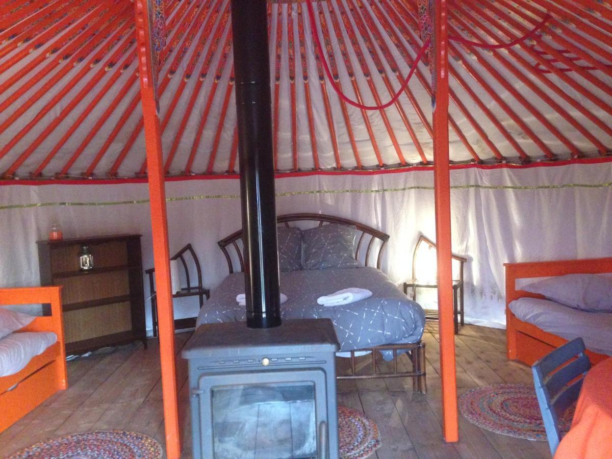 Yourte Mongole Saint-Léger-sur-Dheune Eksteriør bilde