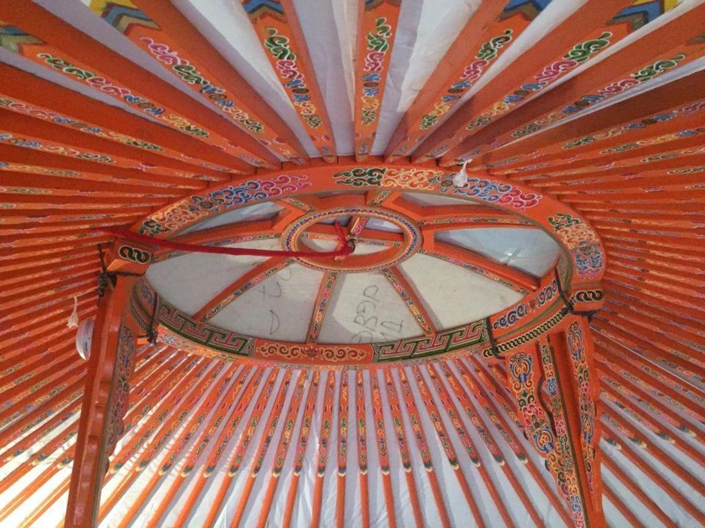 Yourte Mongole Saint-Léger-sur-Dheune Eksteriør bilde